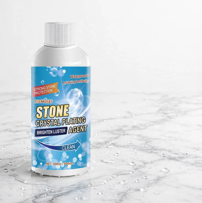 Stone Crystal Plating Agent 500ml Marble Polish for Kitchen Countertop Shine and Protection